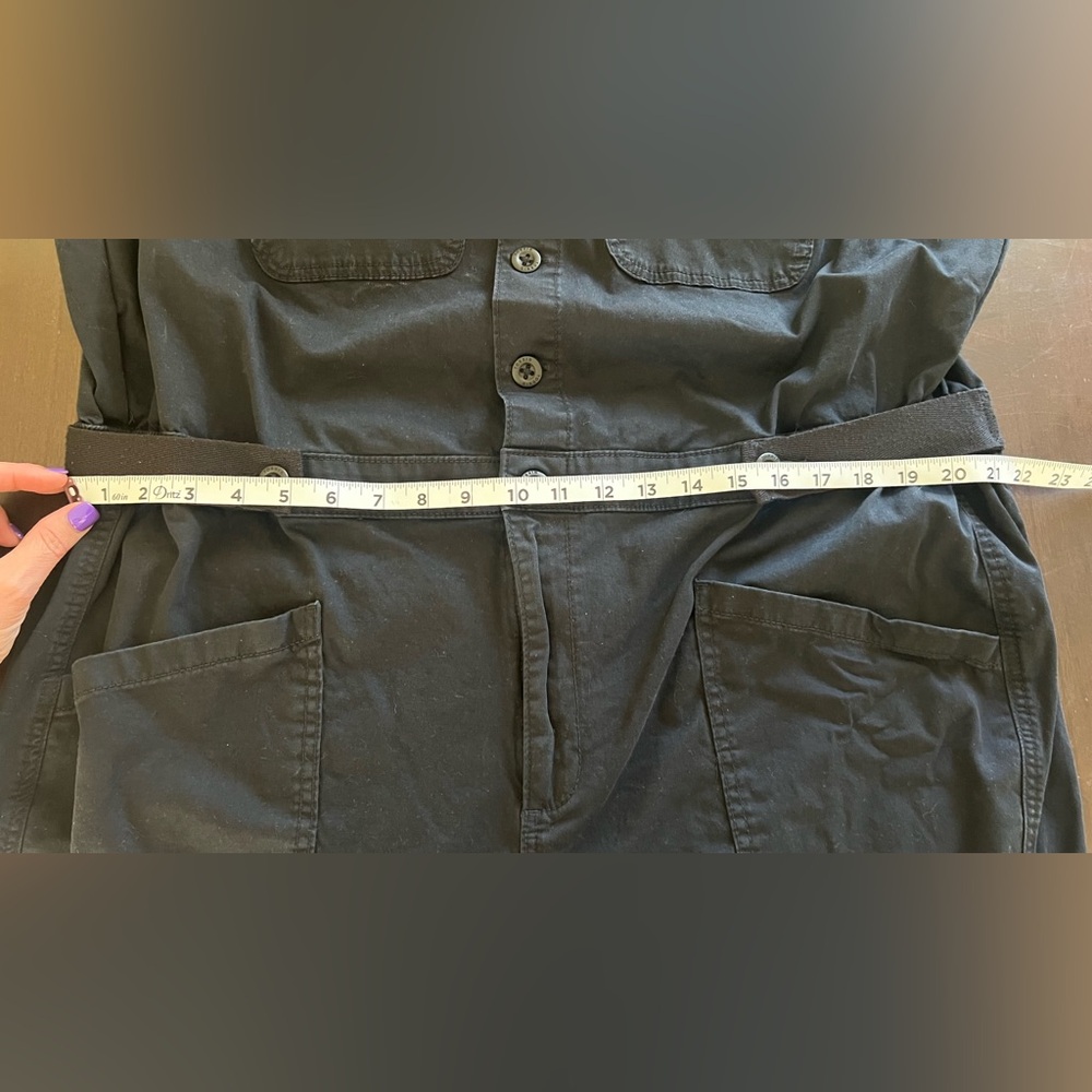 Torrid Black Utility Romper Short Sleeve Size 16 - Picture 5 of 10